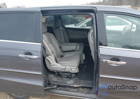 2022 Honda Odyssey Elite z USA, uszkodzony, nr VIN 5FNRL6H9XNB023640